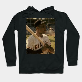 Willie Mays in San Francisco Giants Hoodie